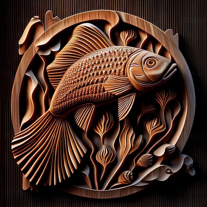 3D модель Дрібна риба риба (STL)